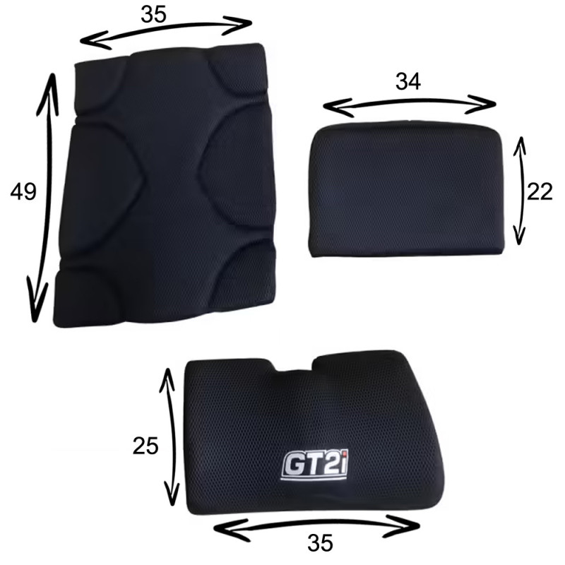 Kit sedile e cuscino schienale GT2i Baquet Race-02L - GT-BF011L-KIT-C - 3661768827765