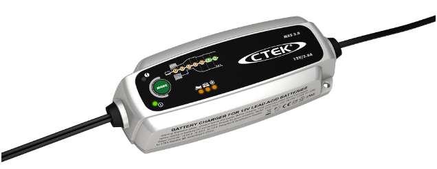 Caricabatterie di mantenimento compatto per batterie di piccole dimensioni - CTK-MXS3-8 - 56-309 - 3666618070957