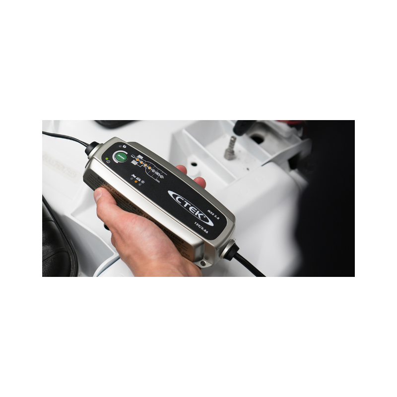Compact slow speed charger for small batteries - CTK-MXS3-8 - 56-309 - 3666618070957