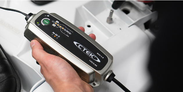 Compact slow speed charger for small batteries - CTK-MXS3-8 - 56-309 - 3666618070957