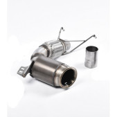 Milltek SSXM427 Descente de Turbo avec Cata Sport Hi-Flow Montage ligne origine