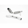 Milltek SSXVW539 Downpipe turbo con Cata Sport Hi-Flow HJS 200 CPSI e bypass FAP Montaggio obbligatorio della linea Milltek
