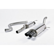 Milltek SSXFD134 Catback Race System with Twin GT80 Cerakote Black inter-tip silencer