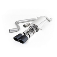 FAP Back Milltek SSXFD260 ECE Approved - Without intermediate silencer - Twin Jet-90 Carbon tailpipes