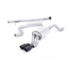 Milltek SSXFD137 Catback senza silenziatore inter Richiede una protezione bassa Fiesta Zetec S Twin GT80 Punta nera Cerakote