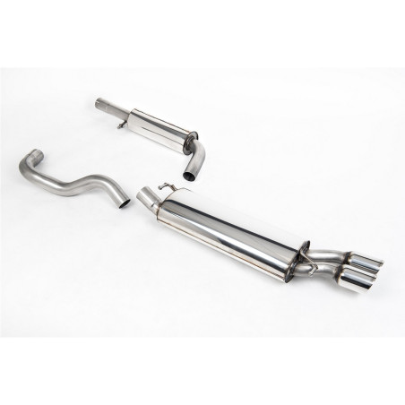 Milltek SSXVW053 Catback with Twin GT80 inter-tip silencer
