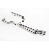 Milltek SSXVW053 Catback with Twin GT80 inter-tip silencer