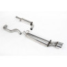 Milltek SSXVW053 Catback with Twin GT80 inter-tip silencer