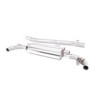 Milltek SSXMZ124 FAP Posteriore con silenziatore posteriore con valvola Approvato CE Ugello originale