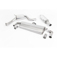 Milltek SSXVW497 Catback avec silencieux inter Homologuée CE embout Dual GT100