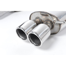 Milltek SSXAU134 Catback with silencer inter Boite Manu only CE-approved Quad GT80 mouthpiece
