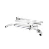 Milltek SSXTY129 FAP Back senza silenziatore intermedio GT115 Punta in titanio