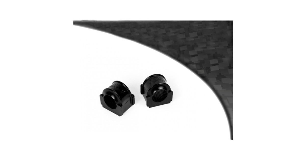 Powerflex Black front anti roll bar outer mount 16mm Volkswagen Golf Mk1 (2 parts)