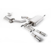 Milltek SSXAU637 Catback with inter silencer CE approved Twin Jet 80 nozzle