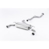 Milltek SSXFD042 Catback senza silenziatore interpuntale Jet 100