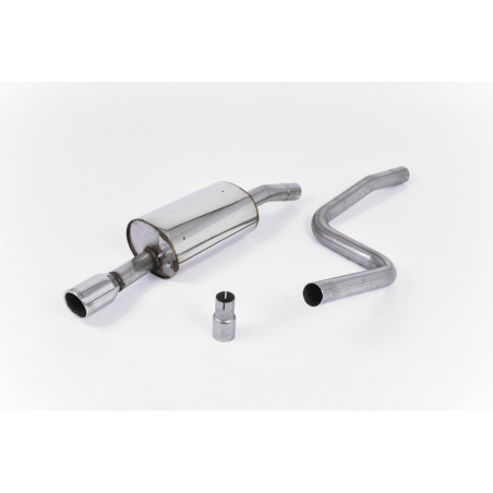 Milltek SSXFD013 Catback senza silenziatore intermedio ST150 montaggio inferiore Ugello Jet 90