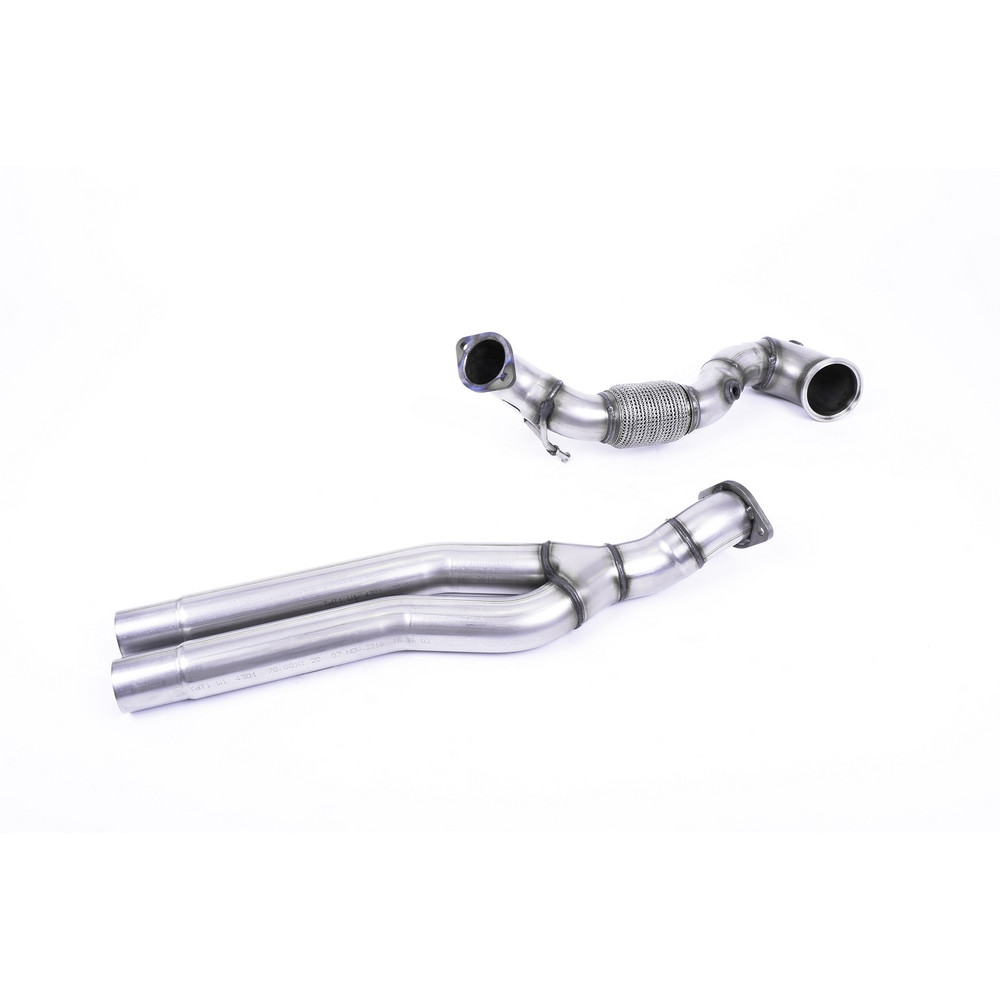 Milltek SSXAU727 Turbo Downdraft - MLK-SSXAU727-S - SSXAU727-S