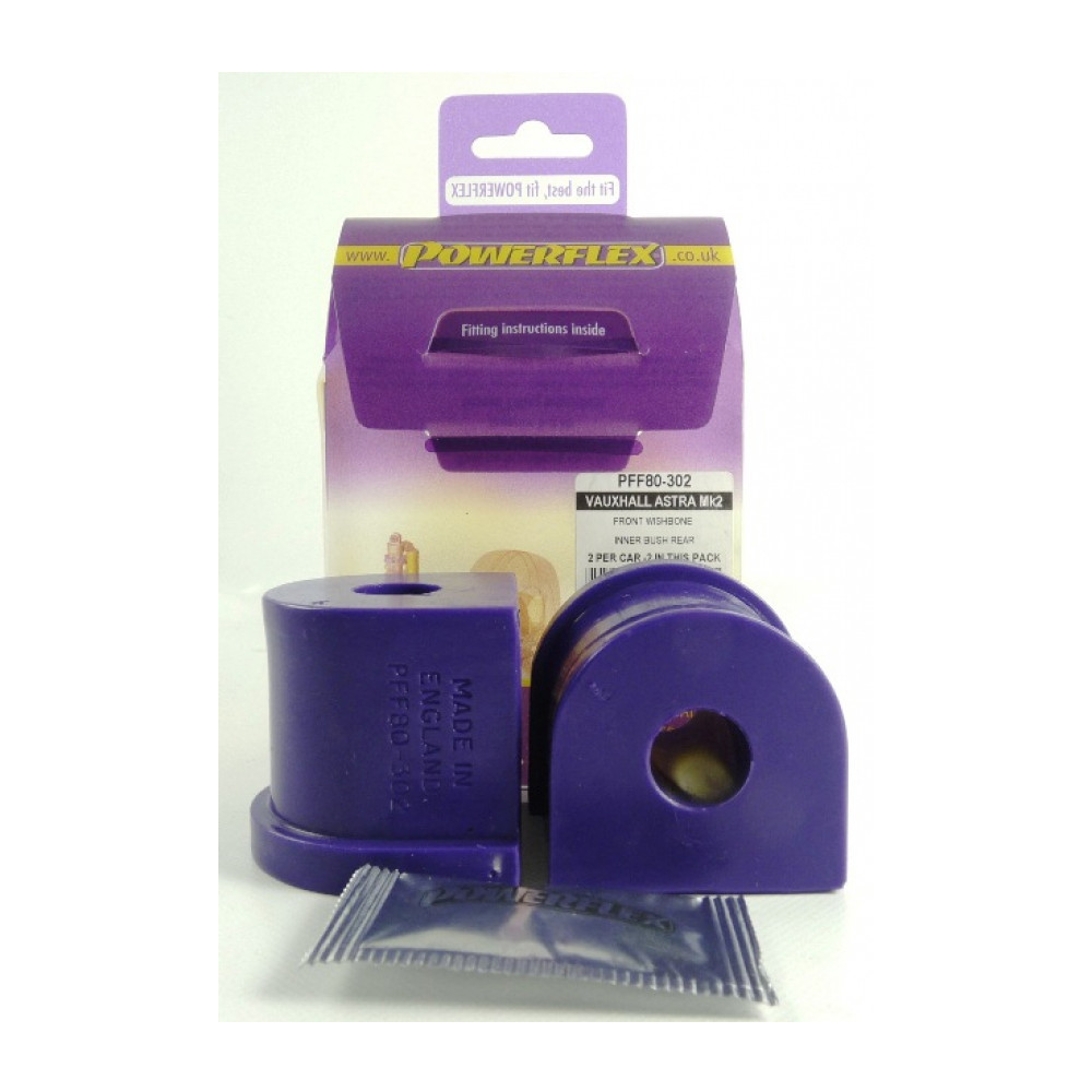 Silent-Bloc Powerflex Sospensione Quadrilatero Anteriore Opel Kadet E (2 Pezzi) - PF-F80302-2 - PFF80-302 - 5055676509673