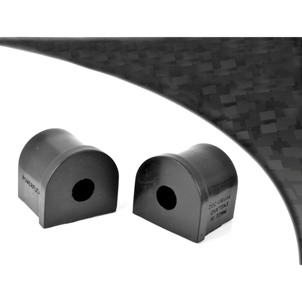 Silent-Bloc Powerflex Black Sospensione Quadrilatero Anteriore Opel Kadet E (2 Pezzi) - PF-F80302-2N - PFF80-302BLK - 5055676509680