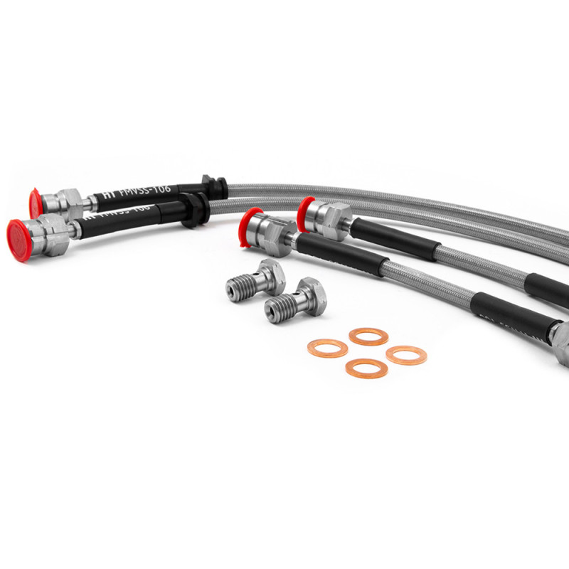Kit de flexibles de frein Forge Volkswagen Up 1.0 GTI - FO-SBHVW4380.B - SBH-VW-4-380-SOL COLOUR: SOLID BLUE