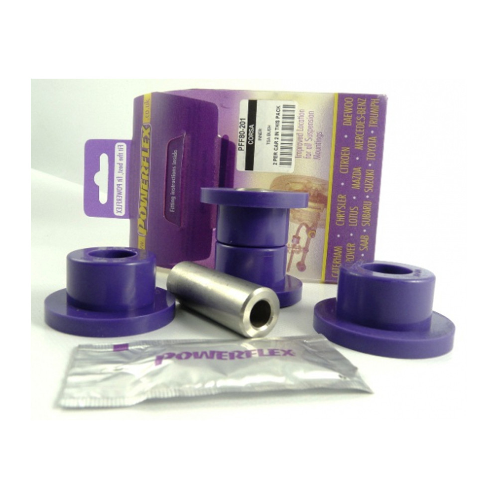 Silent-Bloc Powerflex Dreieck vorne Opel Corsa B / Tigra (2 Stück) - PF-F80201-2 - PFF80-201 - 5055676509611