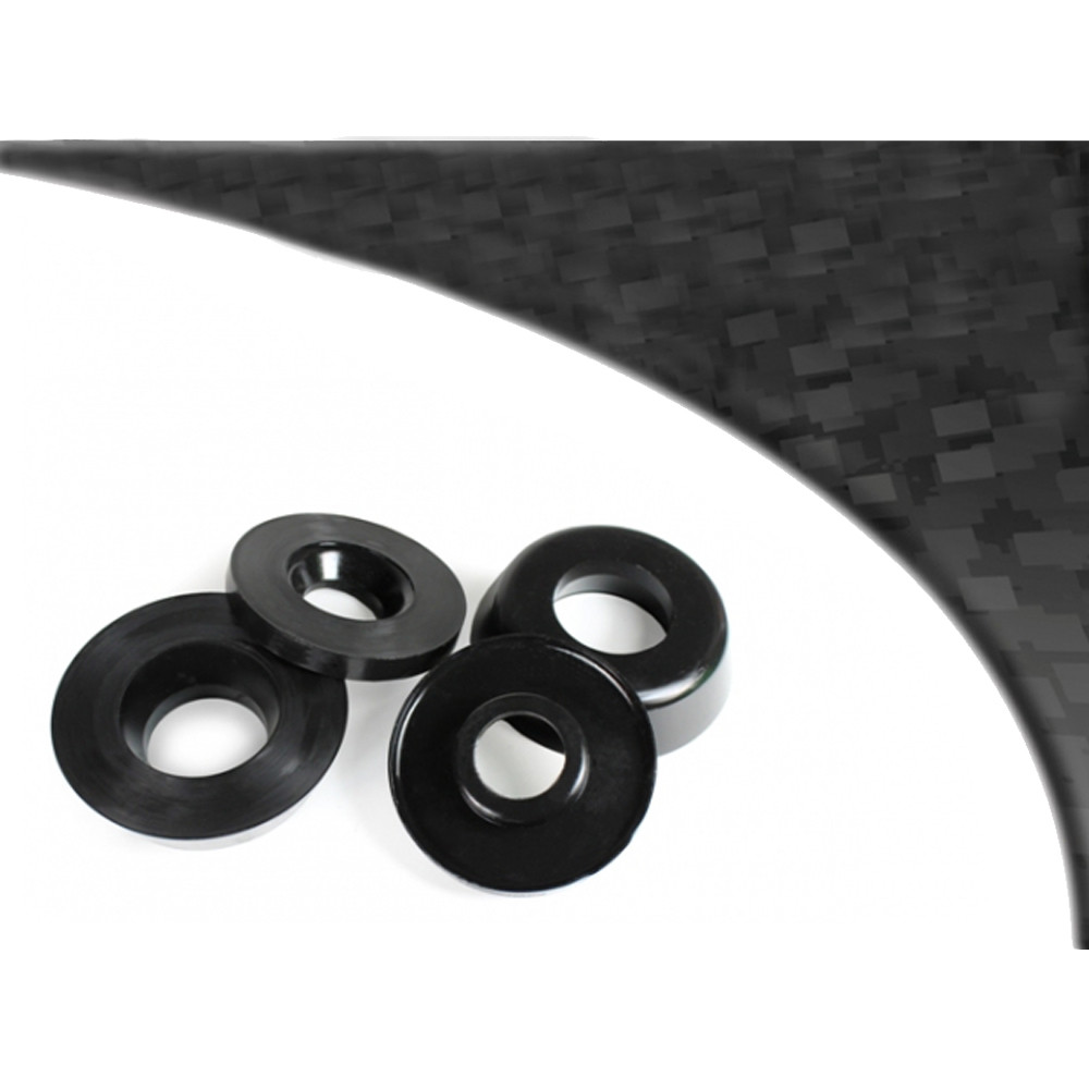 Silent-Bloc Powerflex Black Butée Amortisseur Avant Escort / Sierrra (2 Pièces) - PF-F19199-2N - PFF19-199BLK - 5055676515636