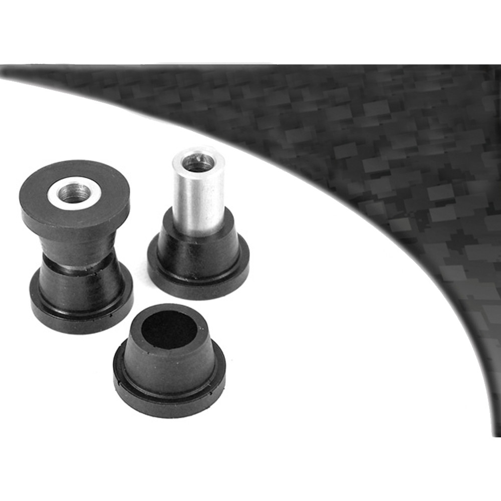 Silent-Bloc Powerflex Black Braccio Interiore Anteriore Ford Escort MK1 (2 Pezzi) - PF-F19402-2N - PFF19-402BLK - 5055676521118