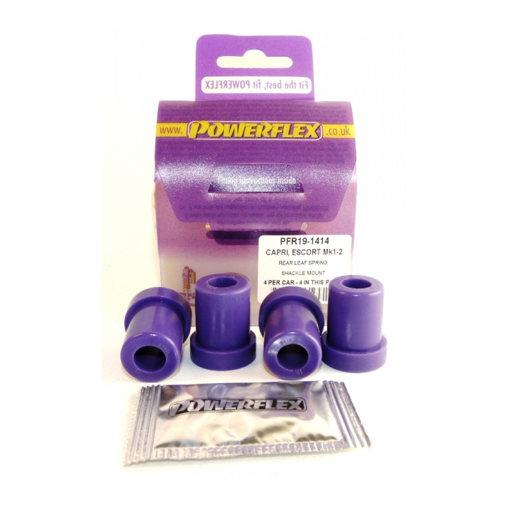 Silent-Bloc Powerflex Balestra Ford Escort MK1 (4 Pezzi) - PF-R191414-4 - PFR19-1414 - 5055676503077