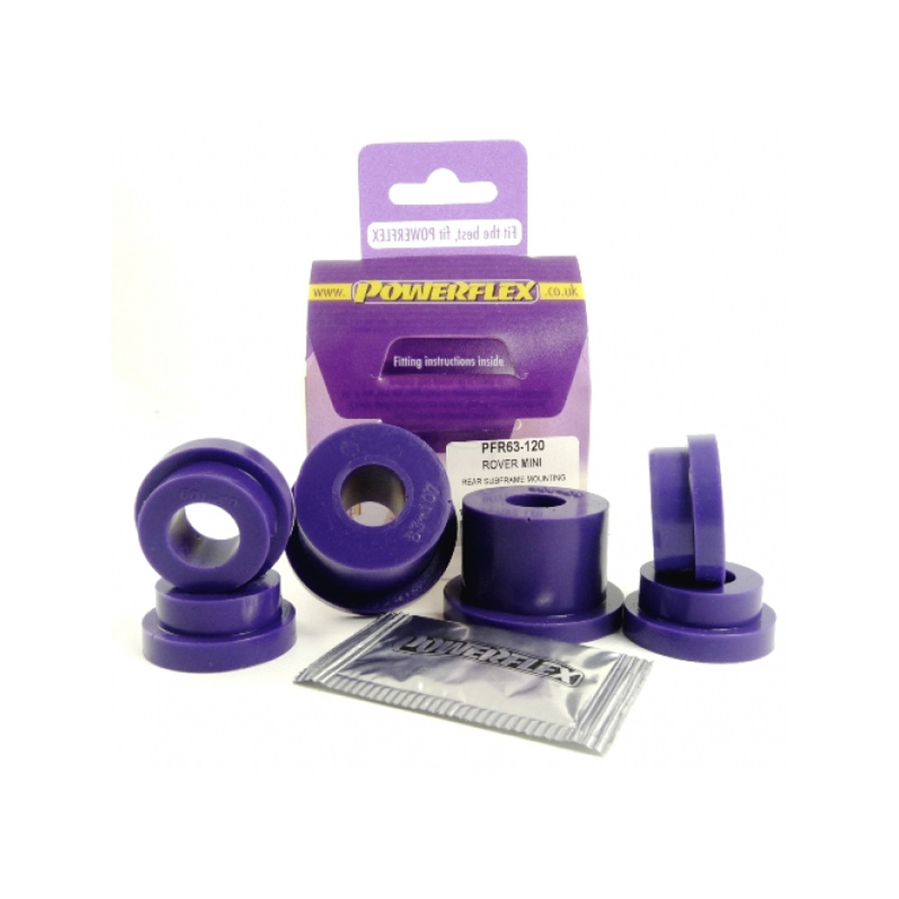 Silent-Bloc Powerflex Posteriore Mini Dopo 1985 (4 Pezzi) - PF-R63120K - PFR63-120 - 5055676507167
