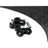 Silent-Bloc Powerflex Black Butée Amortisseur Avant Alfa Romeo GTV6 / 75 (2 Pièces)
