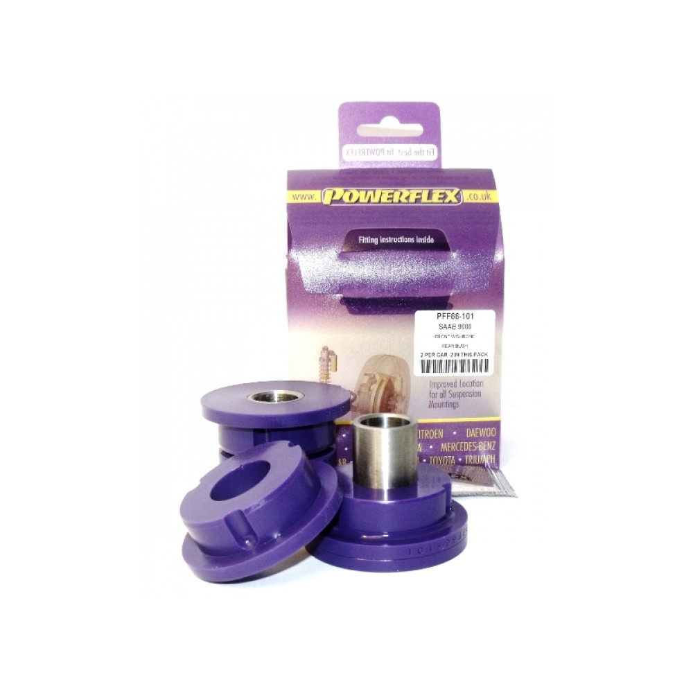 Silent-Bloc Powerflex Sospensione Quadrilatero Anteriore Saab 9000 (2 Pezzi) - PF-F66101-2 - PFF66-101 - 5055676507549