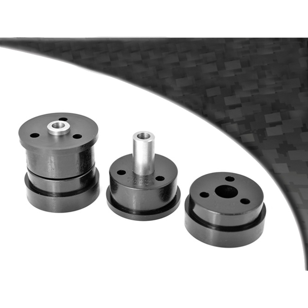Powerflex Bushing Black Engine Mount Saab 9000 (1 Piece) - PF-F66125N - PFF66-125BLK - 5055676516107