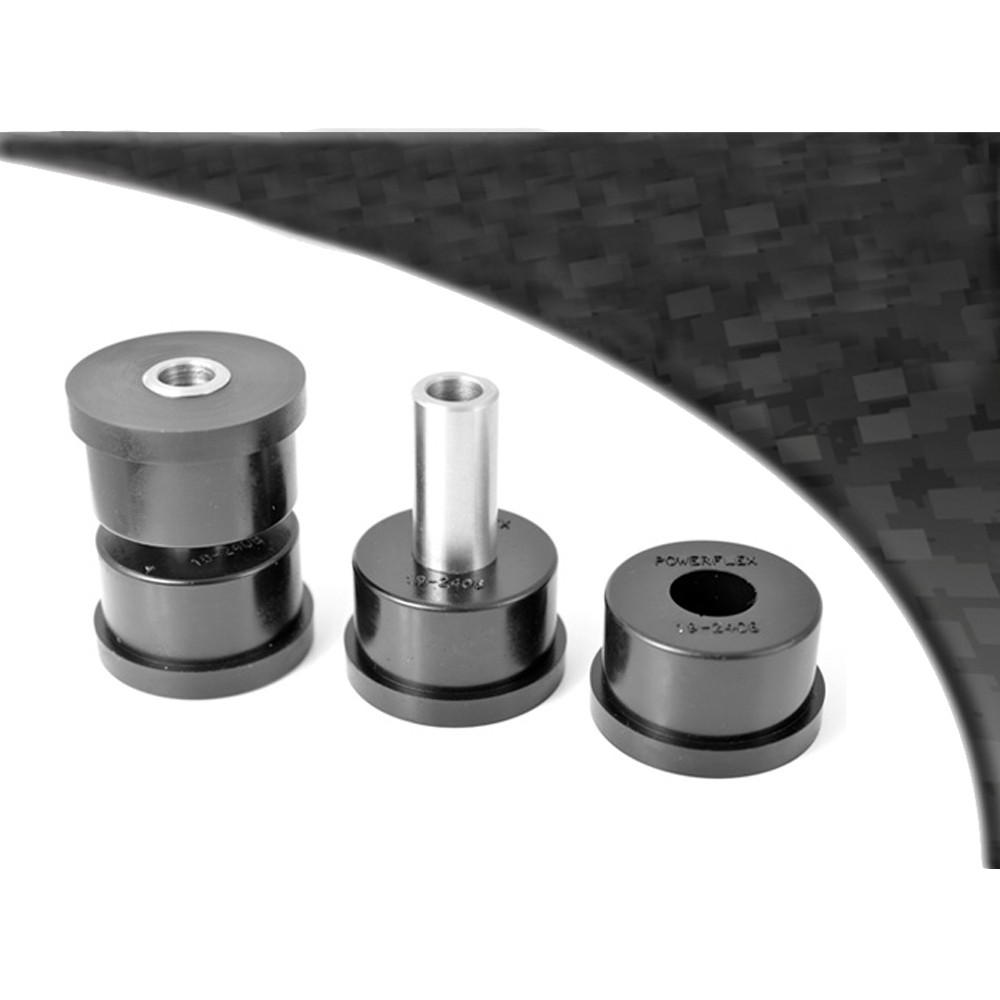 Powerflex Bushing Black Leaf Spring Mount Front Ford Escort MK2 (2 Pieces) - PF-R192408-2N - PFR19-2408BLK - 5055676515254