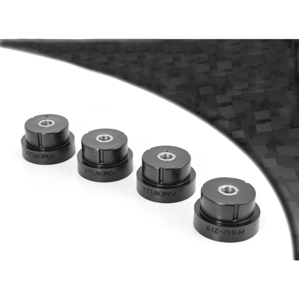 Silent-Bloc Powerflex Black Hinterer Arm Rover MGF -2002 (2 Stück) - PF-R42219-2N - PFR42-219BLK - 5055676522917