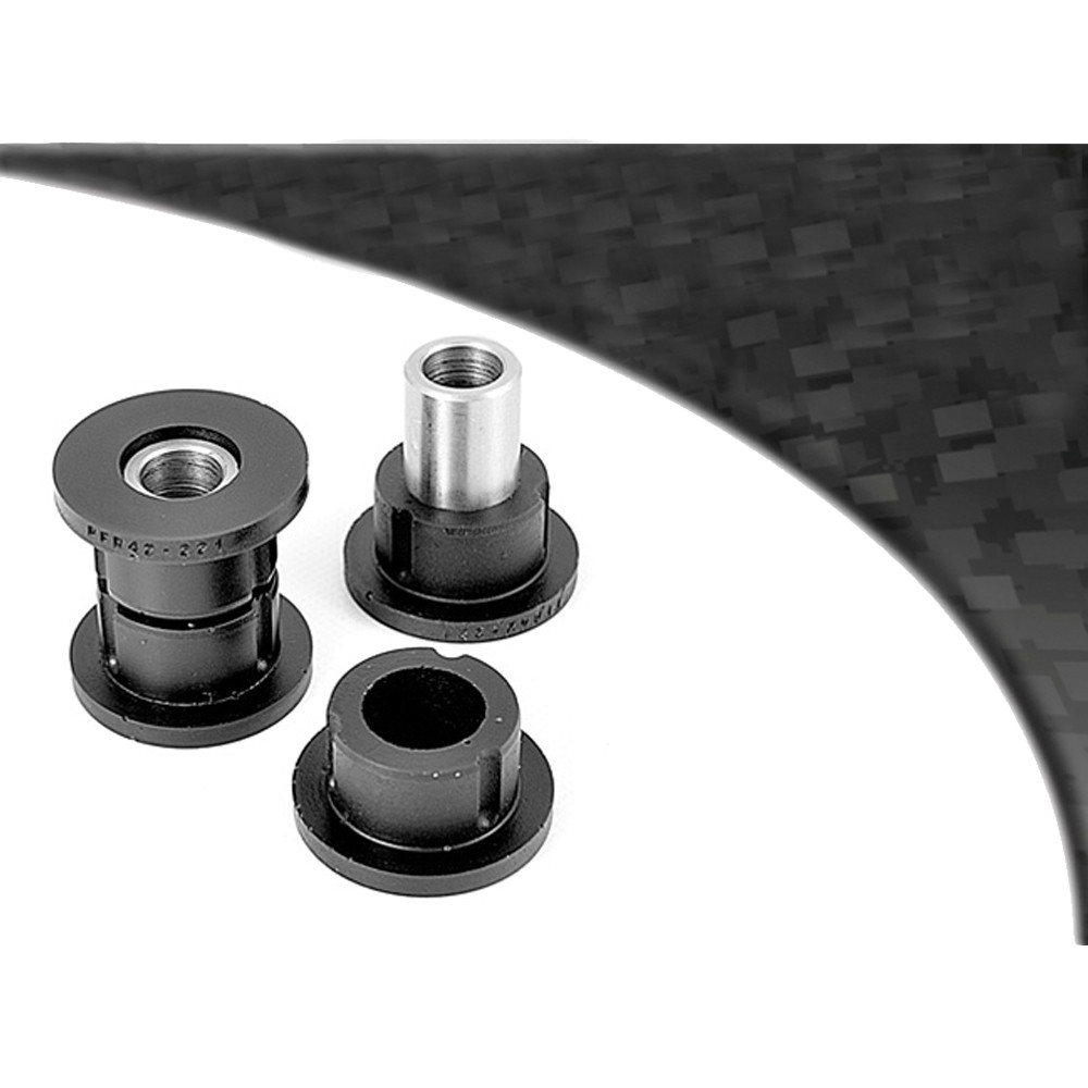 Powerflex Bushing Black Rear Tie Bar Front Bush Rover MGF -2002 (2 Pieces) - PF-R42221-2N - PFR42-221BLK - 5055676522948