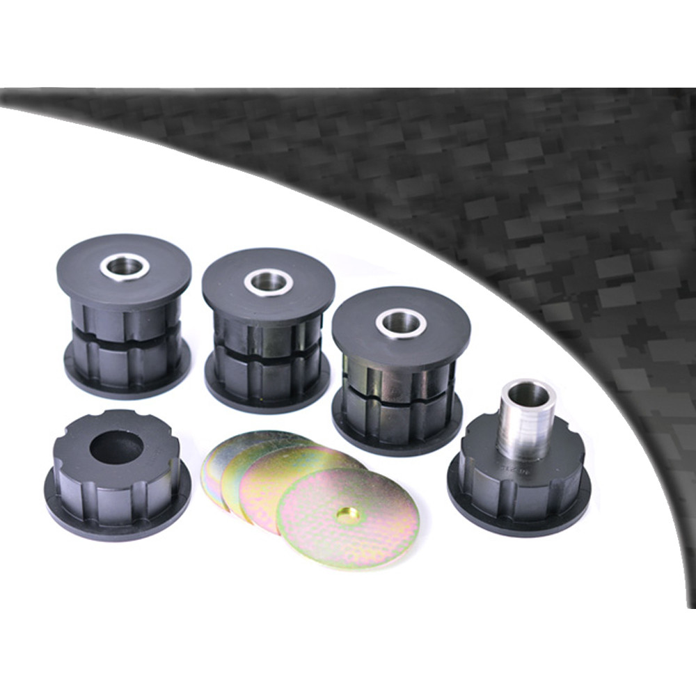 Silent-Bloc Powerflex Black Assale Posteriore Nissan 200SX / S13 / S14 (4 Pezzi) - PF-R46212-4N - PFR46-212BLK - 5055676506061