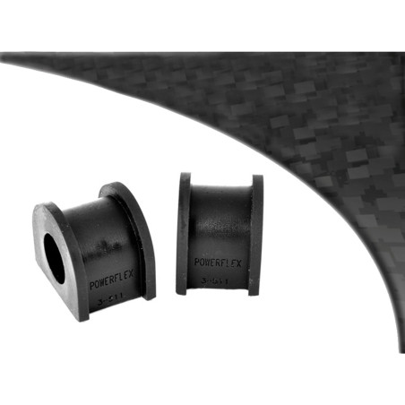 Silent-Bloc Powerflex Black Barre Anti-Roulis Arrière 14mm Audi TT Quattro (2 Pièces)