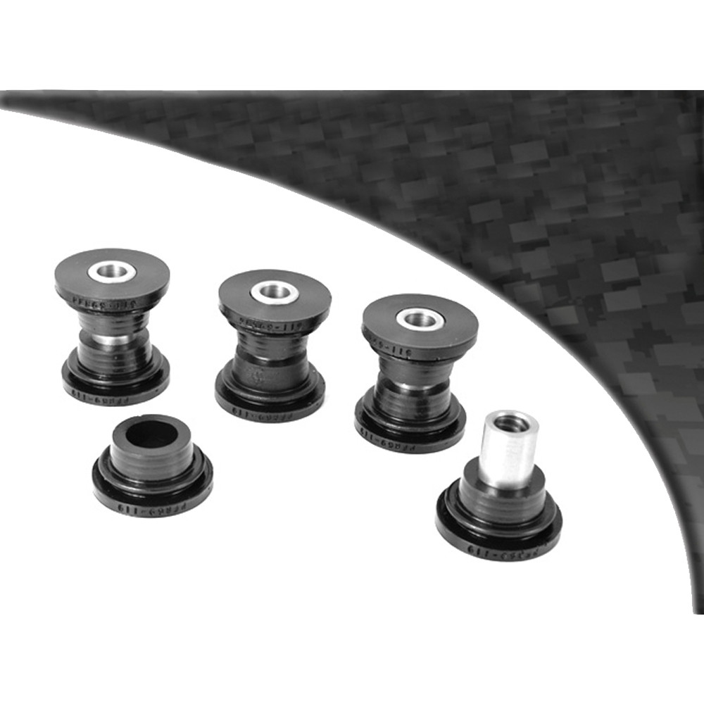 Powerflex Bushing Black Rear Anti-Roll Bar Subaru Connex (4 Pieces) - PF-R69119-4N - PFR69-119BLK - 5055676515438
