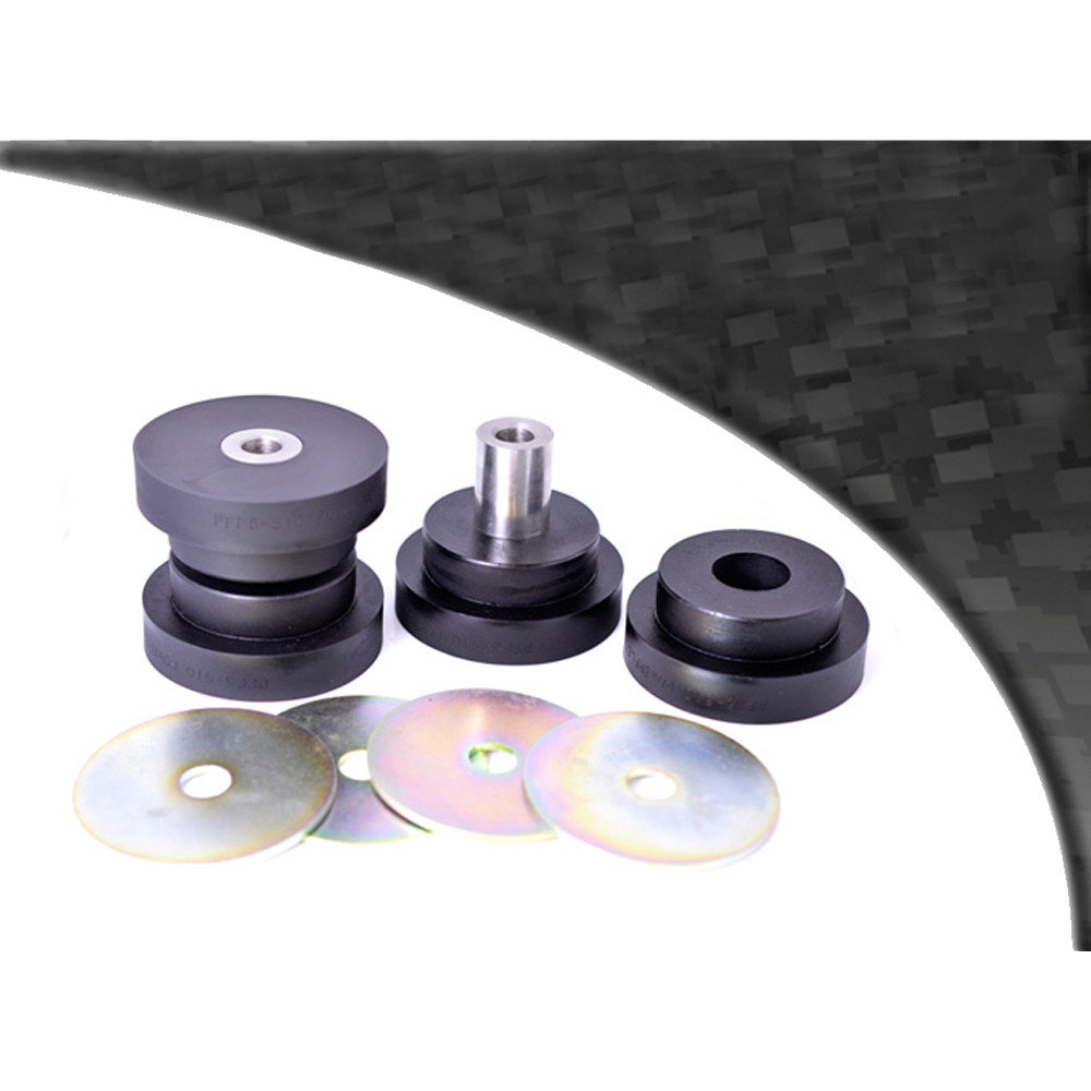 Silent-Bloc Powerflex Black Bras Avant BMW E39 / Z8 (2 Pièces) - PF-F5510-2N - PFF5-510BLK - 5055676502230