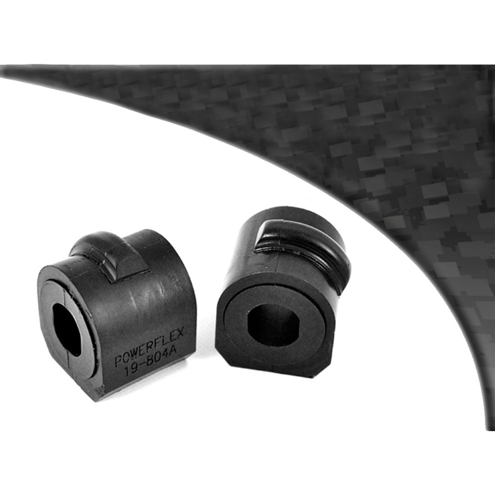 Silent-Bloc Powerflex Black Barra Anti-Rollio Anteriore Ford Focus (2 Pezzi) - PF-F19804-2N - PFF19-804BLK - 5055676521156