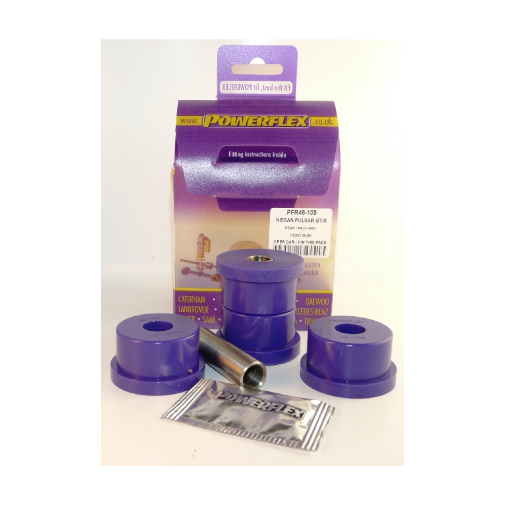 Powerflex Bushing Rear Track Arm Front Bush Sunny GTiR (2 Pieces) - PF-R46105-2 - PFR46-105 - 5055676505859