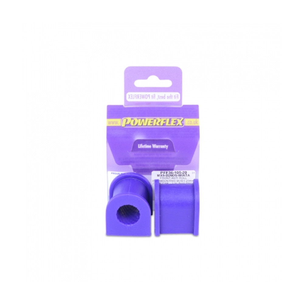 Powerflex Bushing Anti-Roll Bar 20mm (2 Pieces) - PF-F36105-20-2 - PFF36-105-20 - 5055676504869