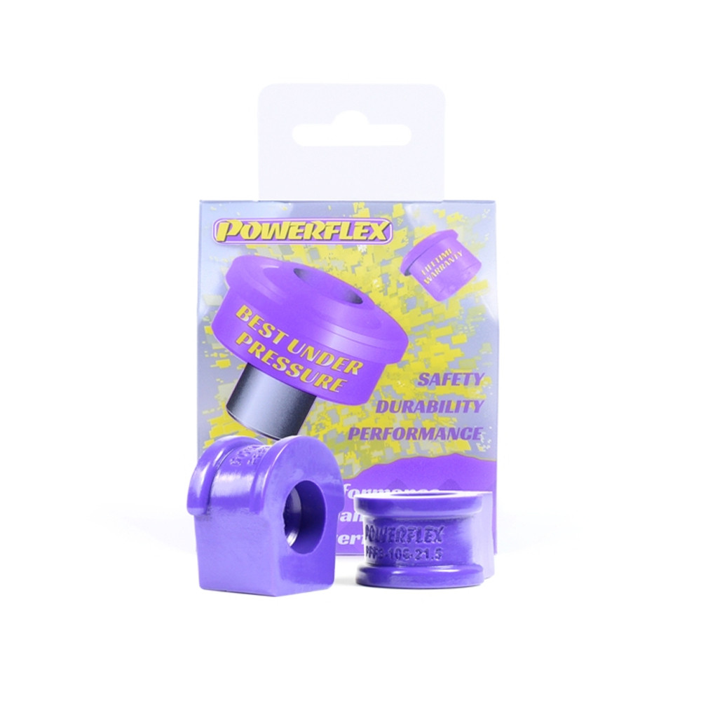 Powerflex Bushing Front Anti-Roll Bar to Control Arm Bush Audi 80 / 90 (2 Pieces) - PF-F03106-215-2 - PFF3-106-21.5 - 5055676500649