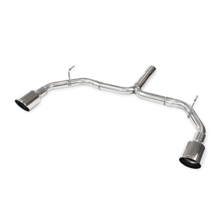 Terminale senza silenziatore Inoxcar destro + sinistro 100 Racing per Alfa Romeo Giuletta 1750Tbi Veloce 240cv dopo 2016