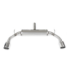 Posteriore silenziato Inoxcar destro + sinistro 100mm X-Race per Alfa Romeo Giuletta 1750Tbi Veloce 240cv dopo 2016