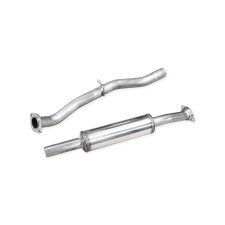 Tube central avec silencieux Inoxcar pour Toyota GR86 2,4i 234cv (GPF) après 2021