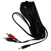 Câble Audio pour Radio / Intercom Radio Jack / RCA Vidéo Embarquée