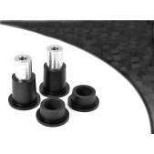 Powerflex Bushing Black Rear Axle Carrier Outer Mounting Porsche 944 (2 Pieces)