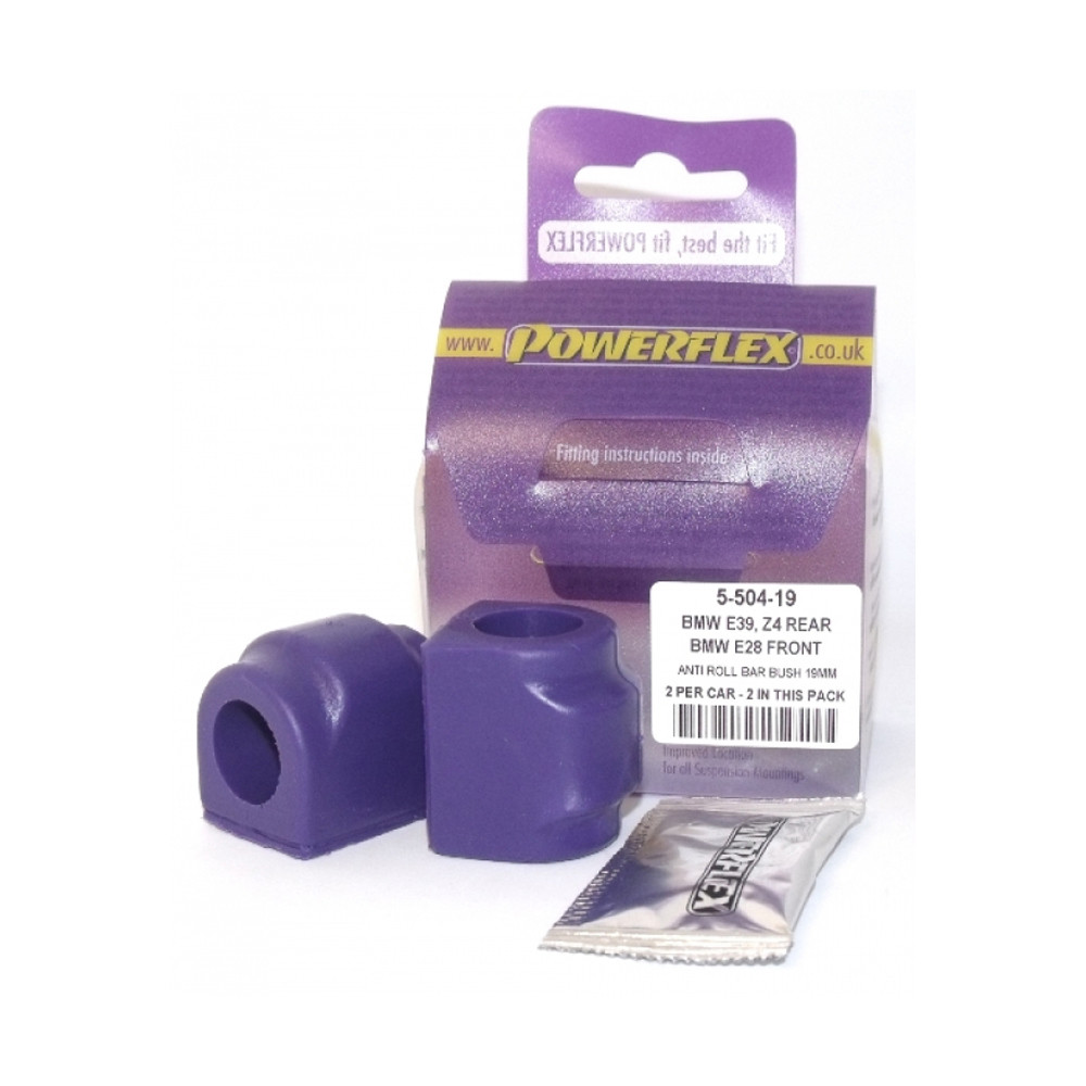Silent-Bloc Powerflex Barra Barra Anti-Rollio 19mm BMW E46 (2 Pezzi) - PF-R550419-2 - PFR5-504-19 - 5055676502148