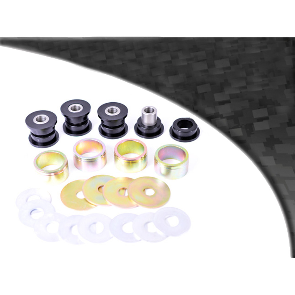 Powerflex Bushing Black Suspension Rear Rear Tie Bar Front Bush Alfa Romeo 147 (4 Pieces) - PF-R01817-4N - PFR1-817BLK - 5055676520333